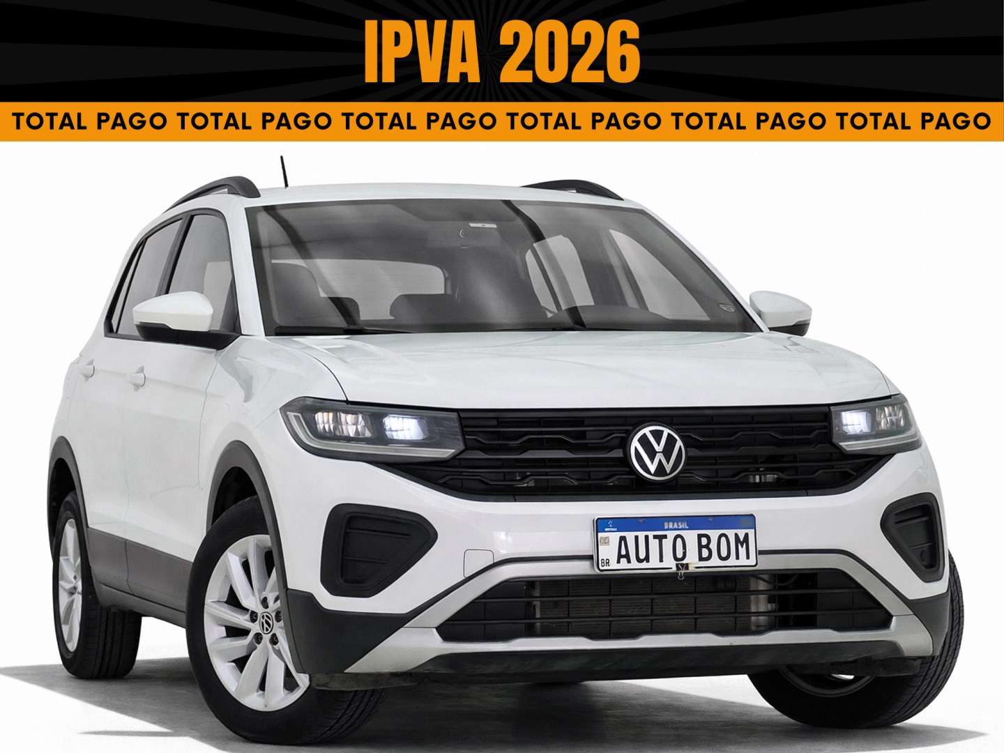 VOLKSWAGEN T-CROSS 1.0 200 TSI TOTAL FLEX AUTOMÁTICO