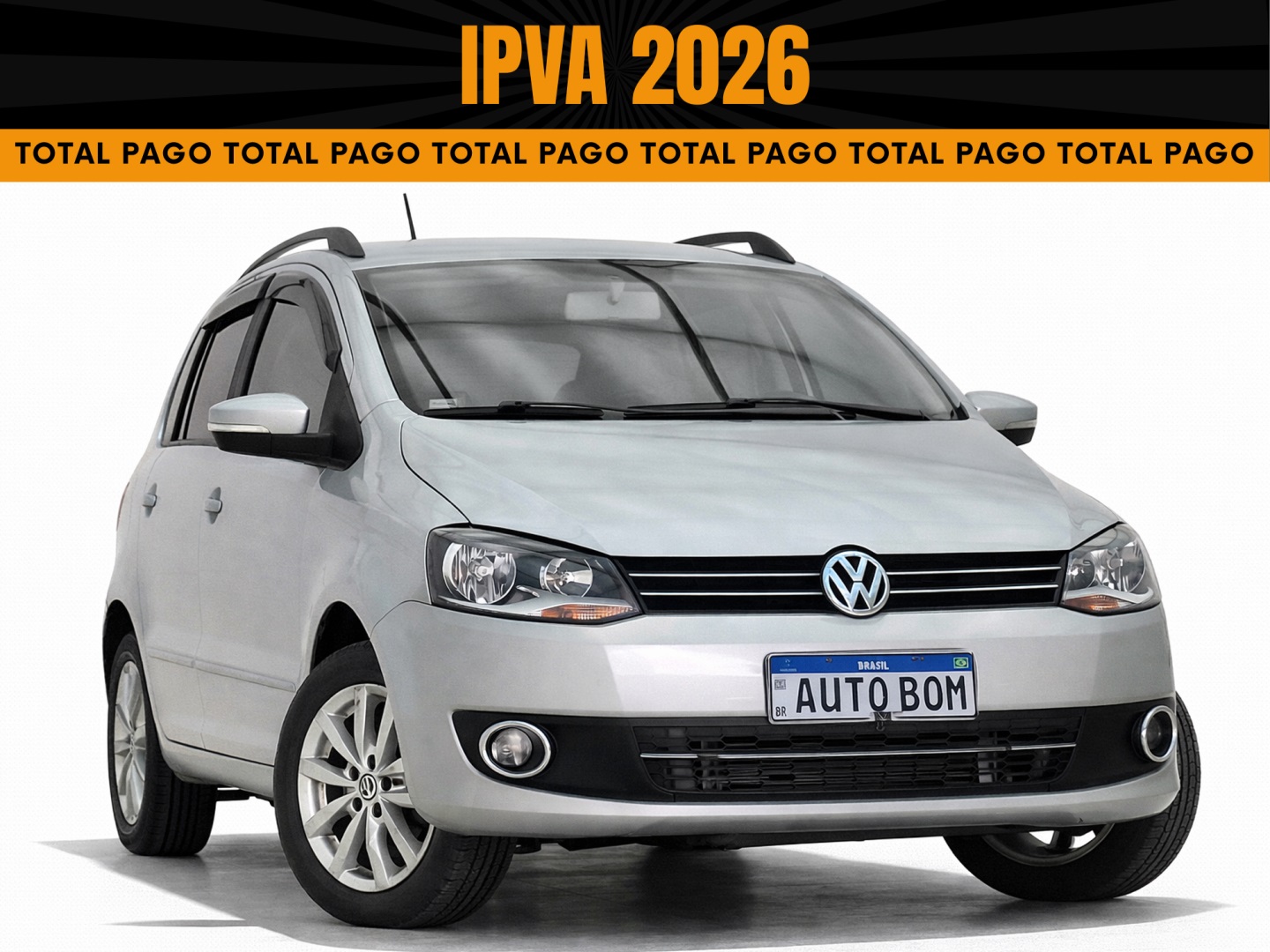 VOLKSWAGEN SPACEFOX 1.6 MI TREND 8V FLEX 4P MANUAL