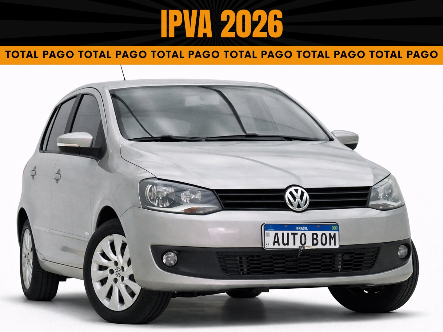 VOLKSWAGEN FOX 1.0 MI 8V FLEX 4P MANUAL