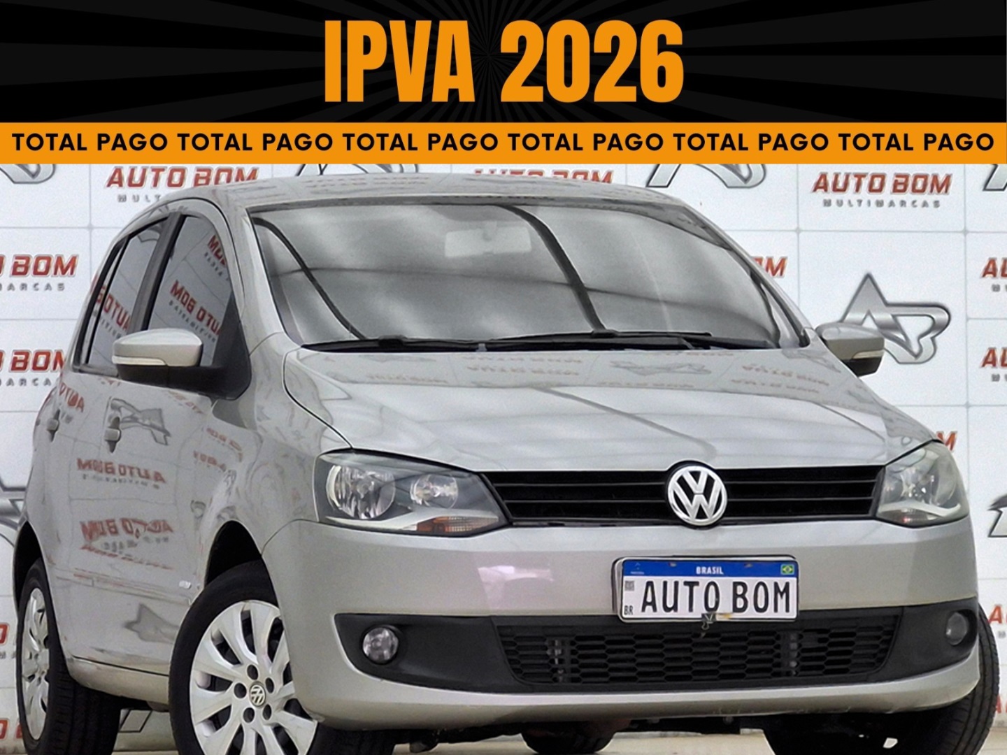 VOLKSWAGEN FOX 1.0 MI 8V FLEX 4P MANUAL