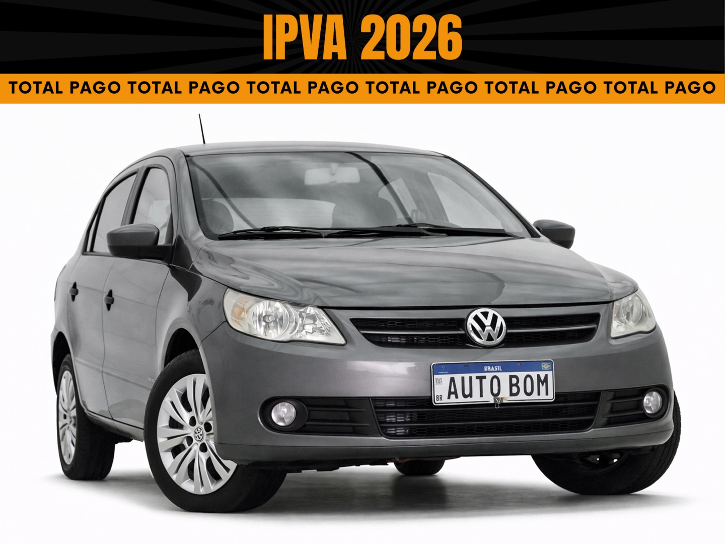 VOLKSWAGEN GOL 1.0 MI 8V FLEX 4P MANUAL