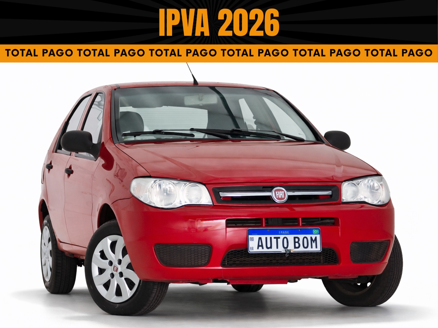 FIAT PALIO 1.0 MPI FIRE ECONOMY 8V FLEX 4P MANUAL