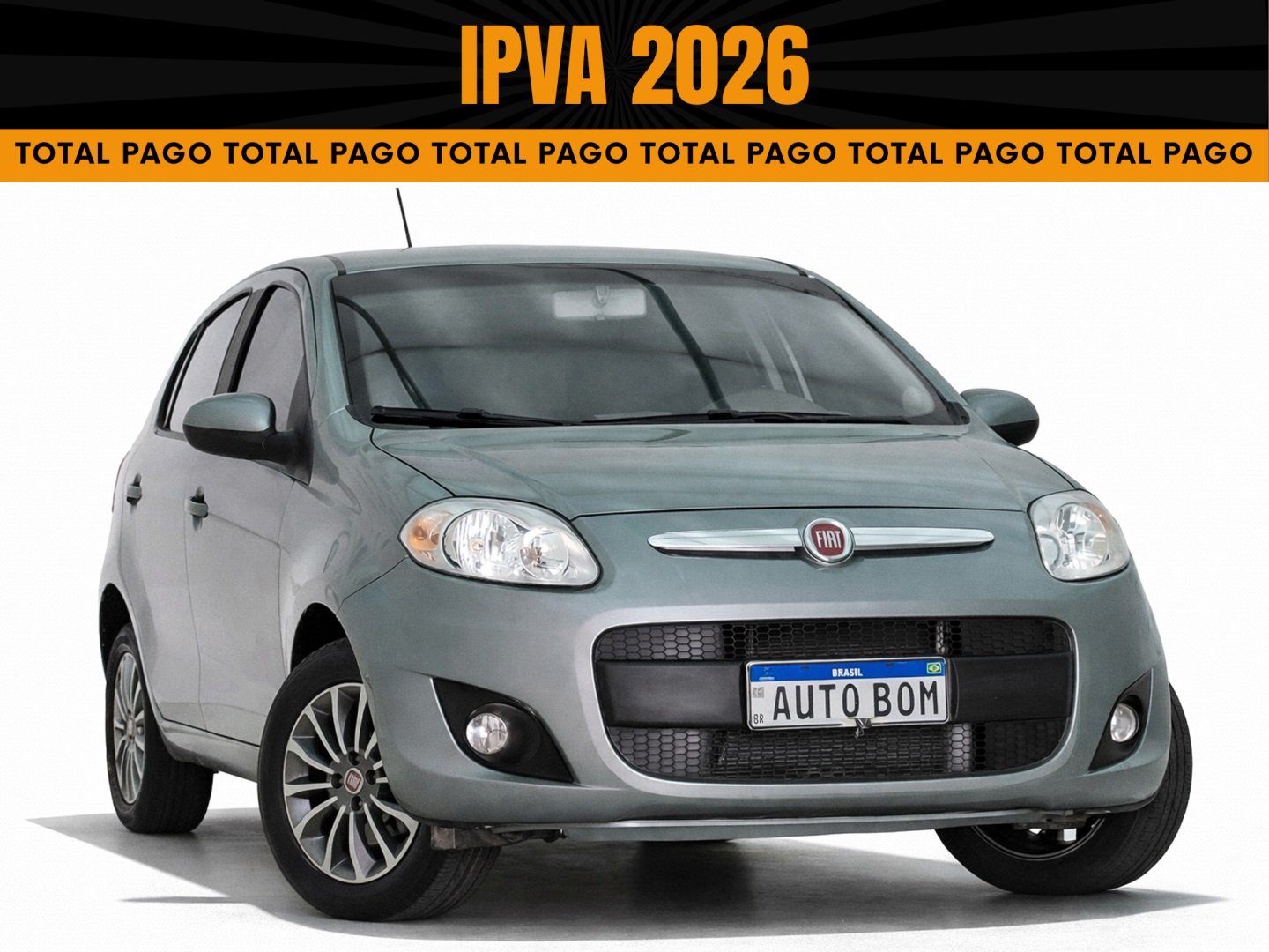 FIAT PALIO 1.4 MPI ATTRACTIVE 8V FLEX 4P MANUAL