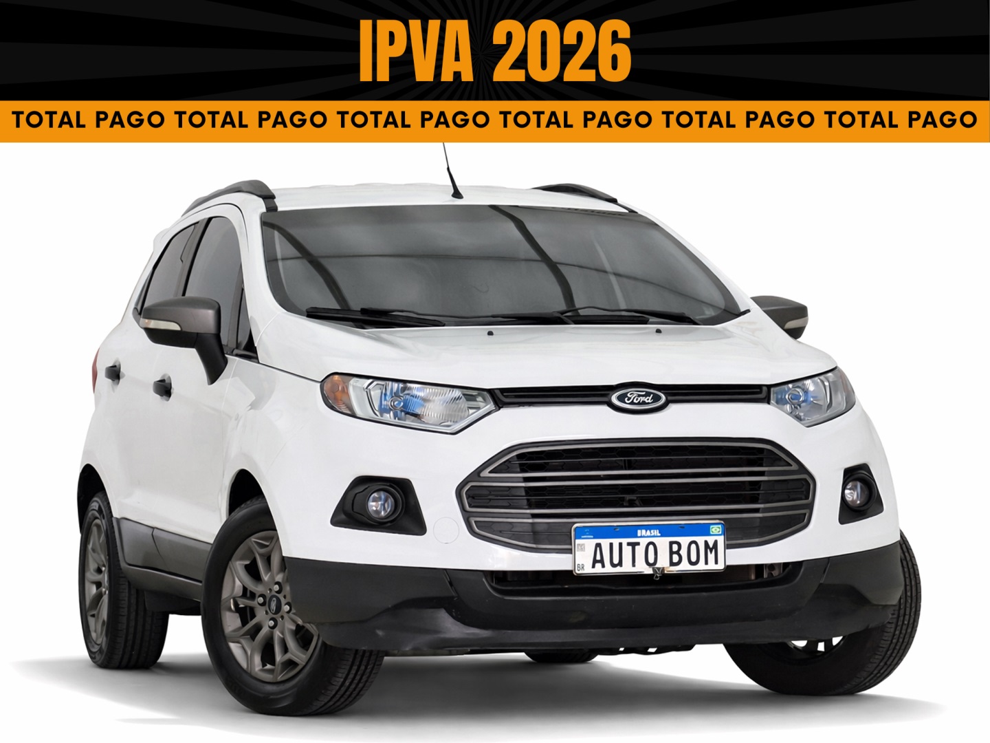 FORD ECOSPORT 1.6 FREESTYLE 16V FLEX 4P MANUAL