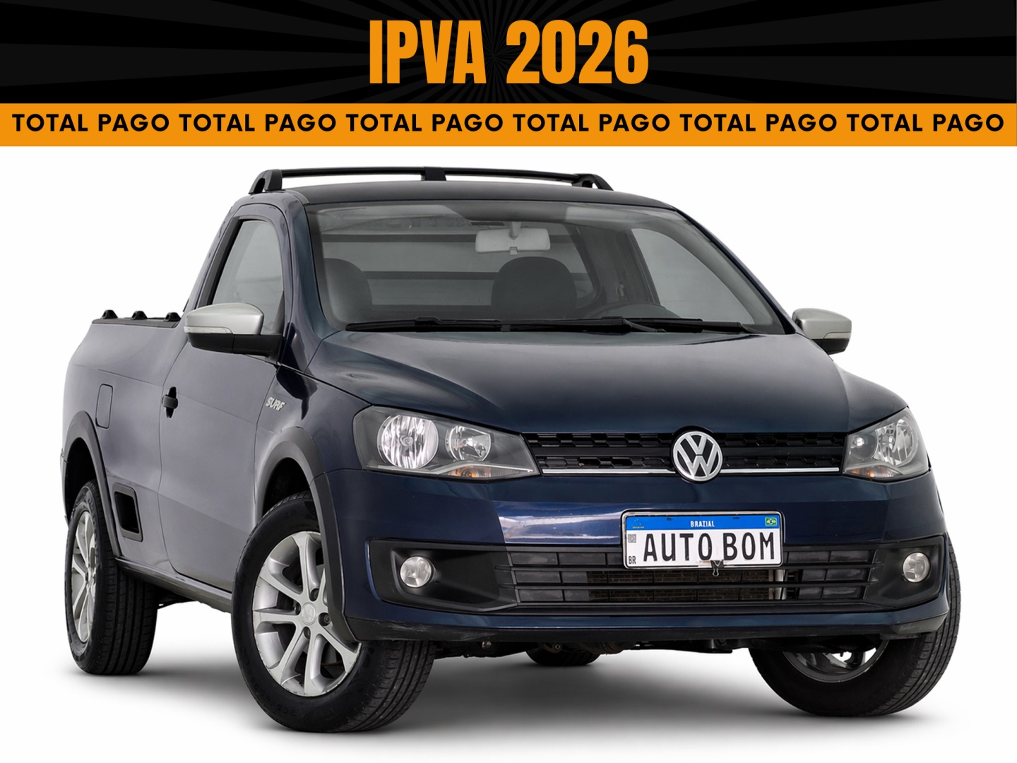 VOLKSWAGEN SAVEIRO 1.6 MI SURF CS 8V FLEX 2P MANUAL