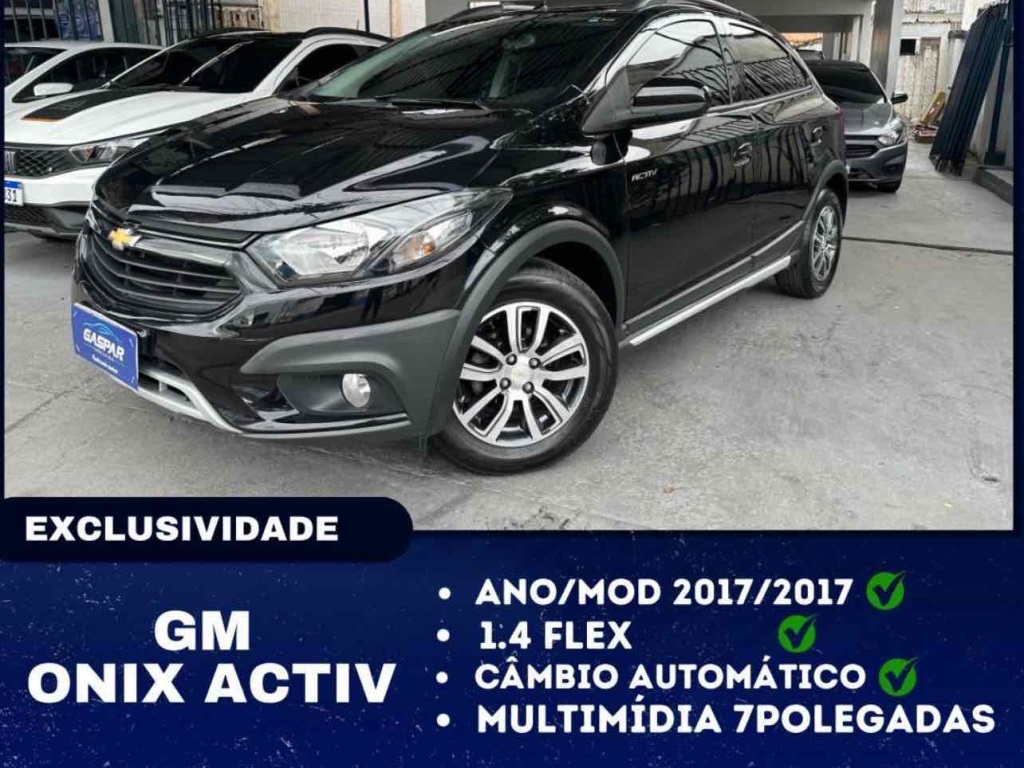 CHEVROLET ONIX 1.4 MPFI ACTIV 8V FLEX 4P AUTOMÁTICO
