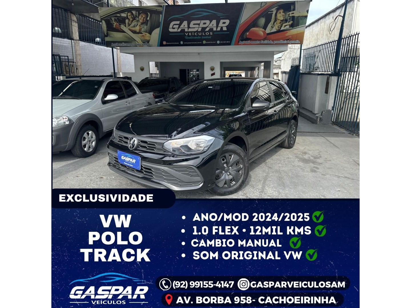 VOLKSWAGEN POLO 1.0 MPI TRACK MANUAL