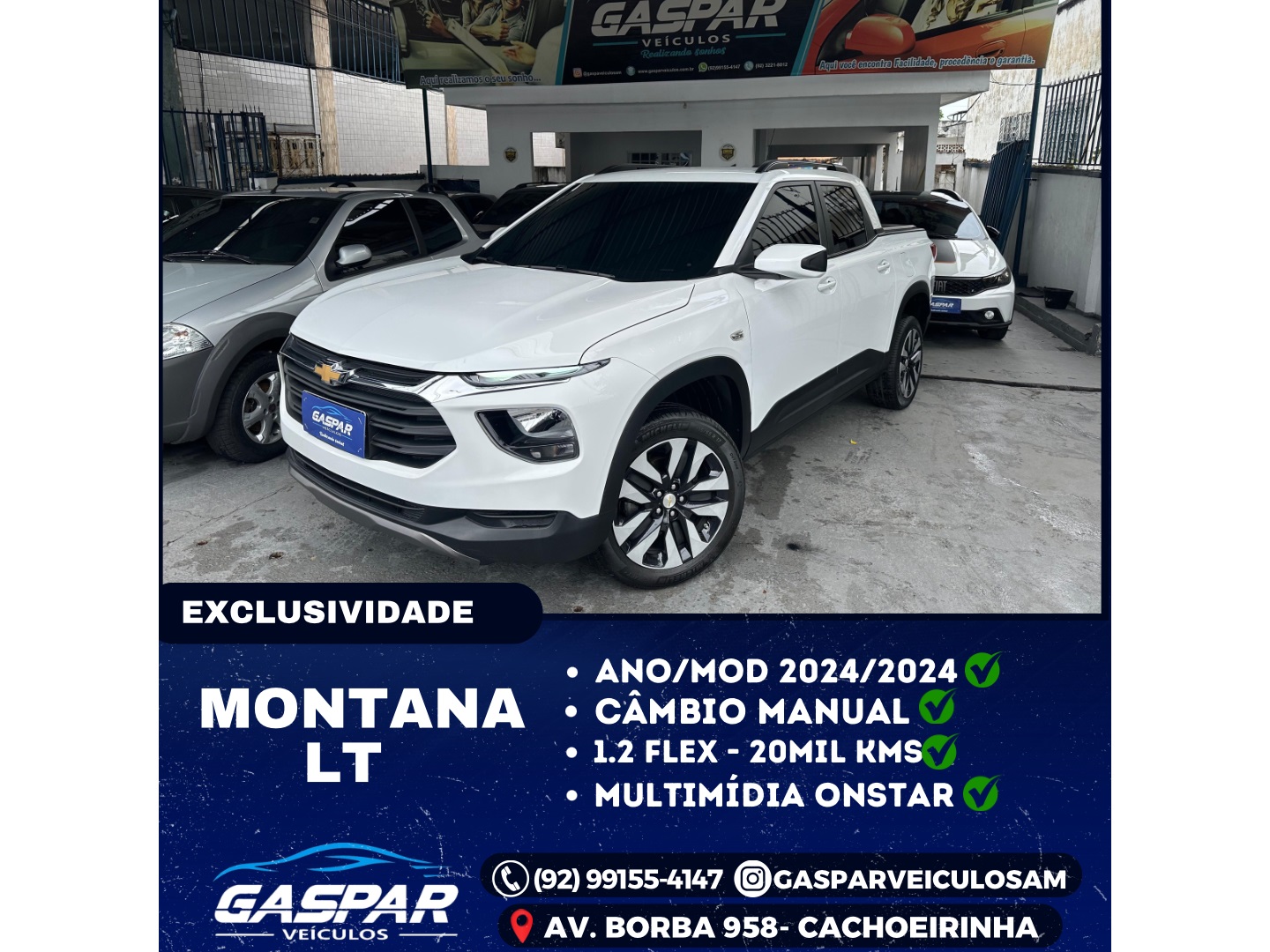 CHEVROLET MONTANA 1.2 TURBO FLEX LT MANUAL