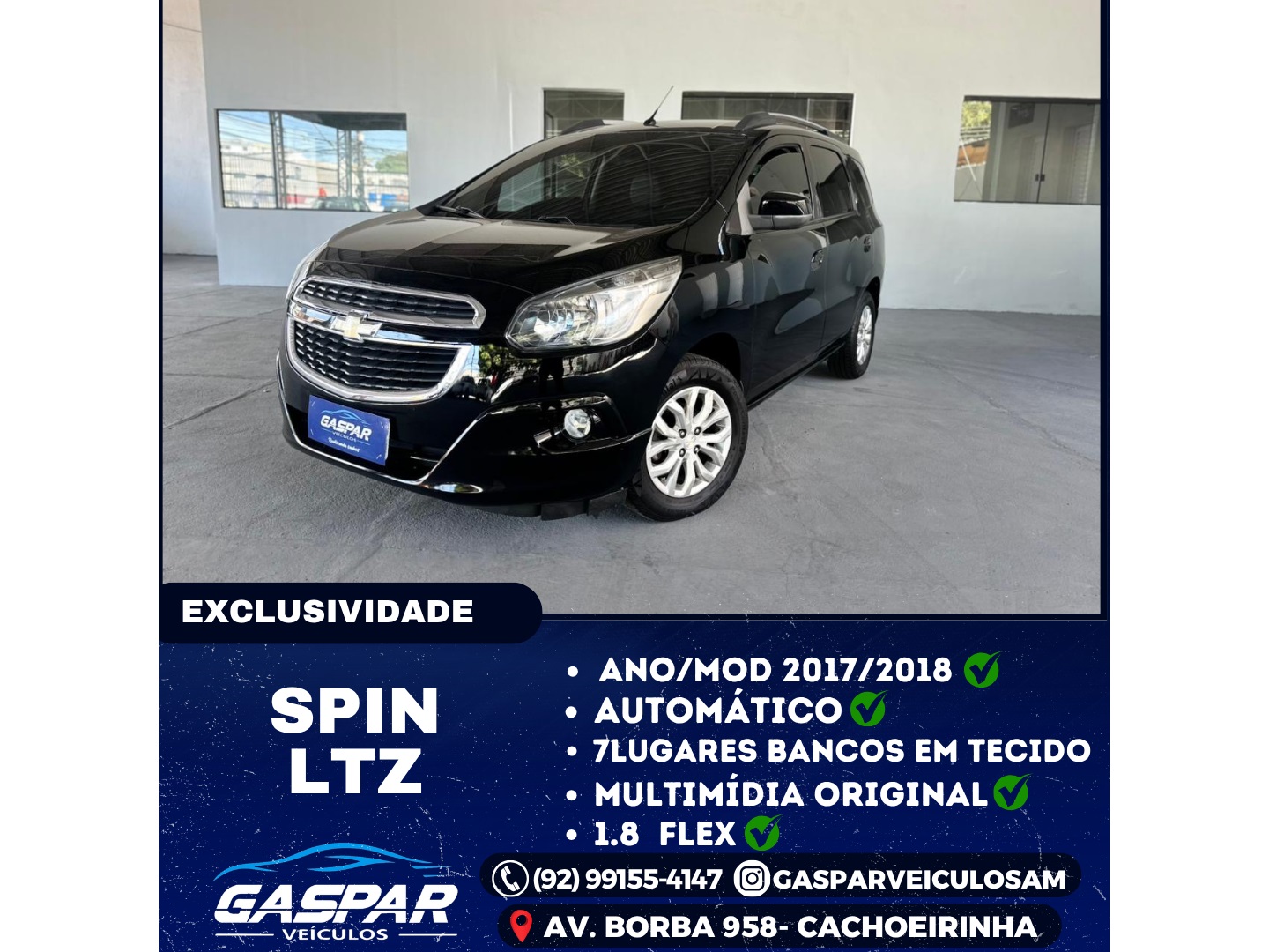 CHEVROLET SPIN 1.8 LTZ 8V FLEX 4P AUTOMÁTICO