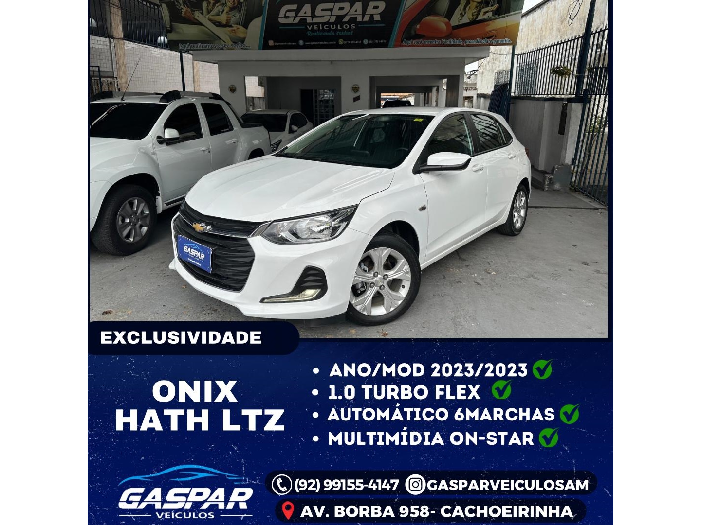 CHEVROLET ONIX 1.0 TURBO FLEX LTZ AUTOMÁTICO
