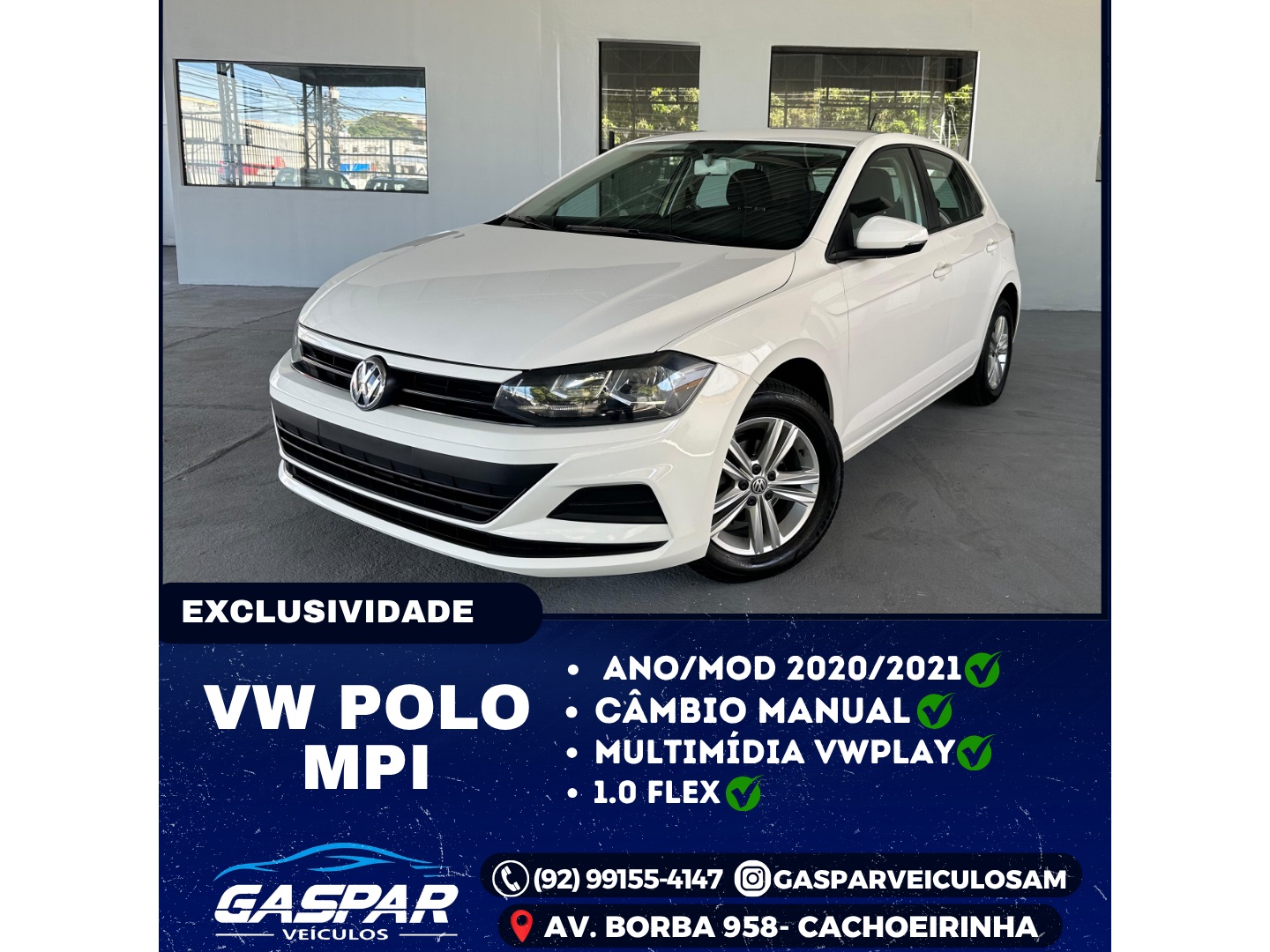 VOLKSWAGEN POLO 1.6 MSI TOTAL FLEX MANUAL