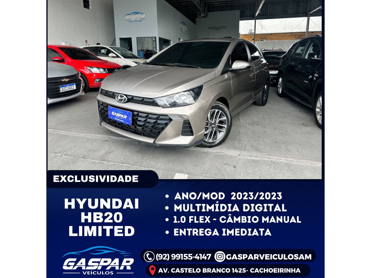 HYUNDAI HB20 1.0 12V FLEX LIMITED MANUAL