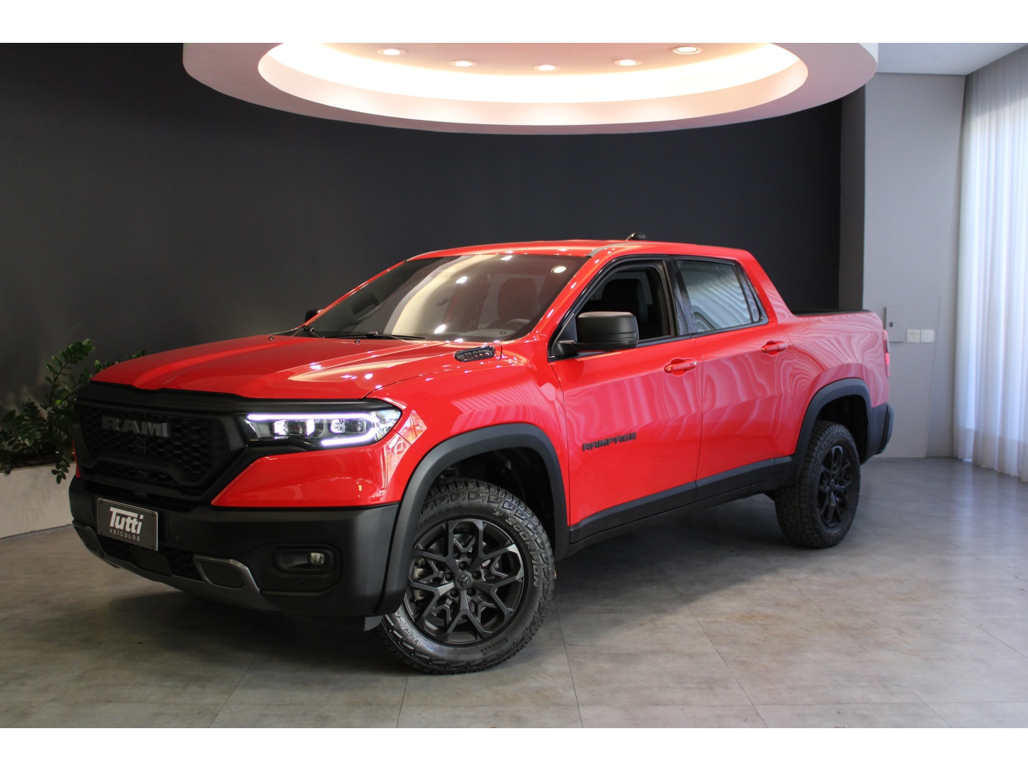 RAM RAMPAGE 2.0 HURRICANE 4 TURBO GASOLINA REBEL 4X4 AUTOMÁTICO