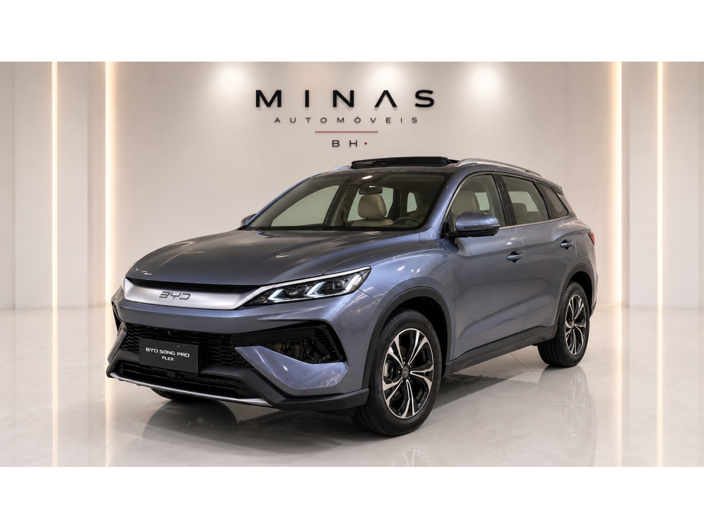 BYD SONG Pro 1.5 Dm I Flex PHEV Gl Automático Elétrico - foto 3