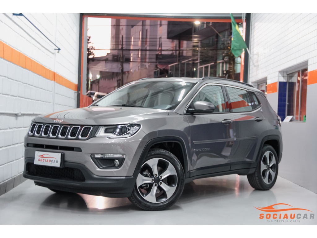 JEEP COMPASS 2.0 16V FLEX LONGITUDE AUTOMÁTICO