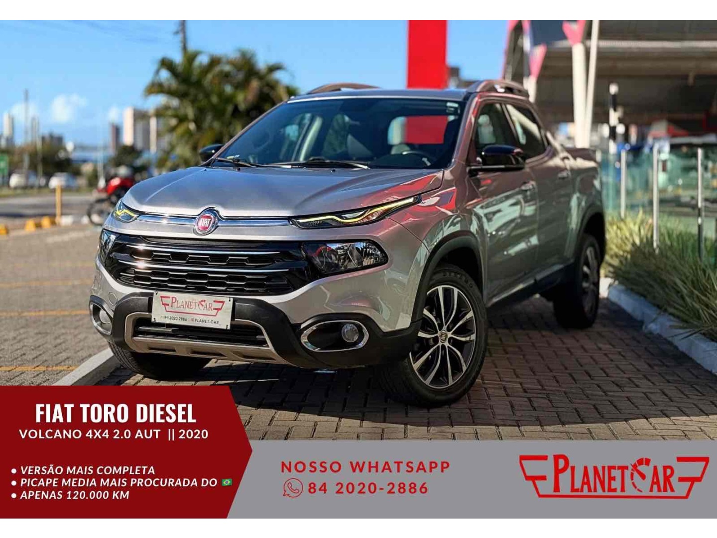 FIAT TORO 2.0 16V TURBO DIESEL VOLCANO 4WD AT9