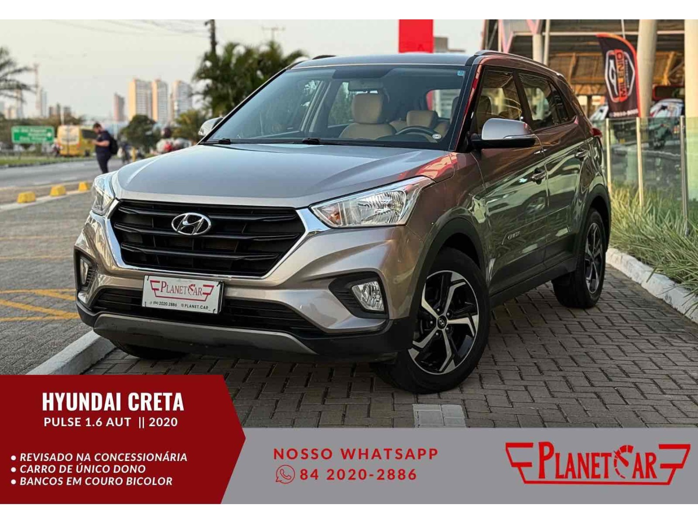 HYUNDAI CRETA 1.6 16V FLEX PULSE PLUS AUTOMÁTICO