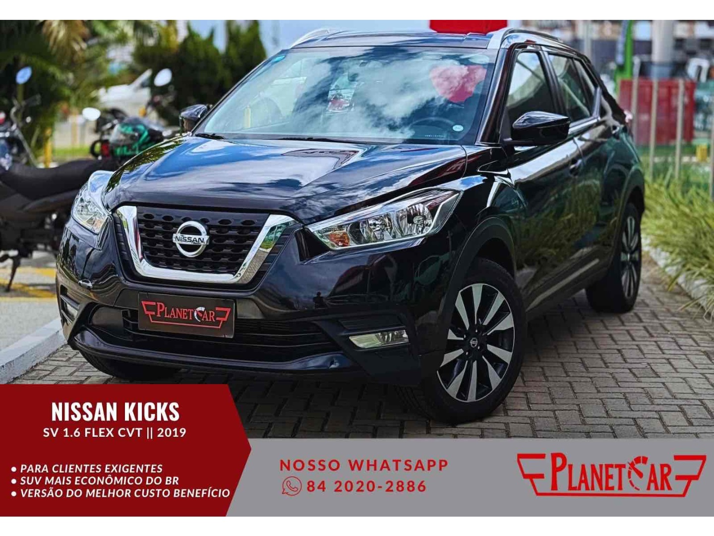 NISSAN KICKS 1.6 16V FLEXSTART SV 4P XTRONIC