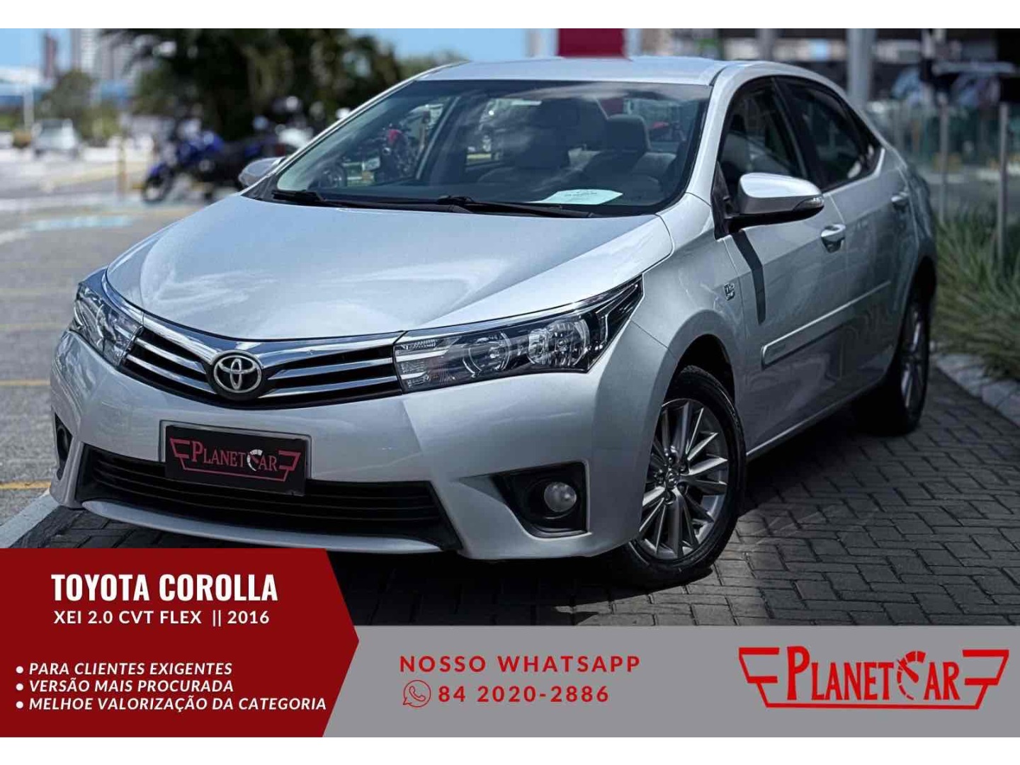 TOYOTA COROLLA 2.0 XEI 16V FLEX 4P AUTOMÁTICO