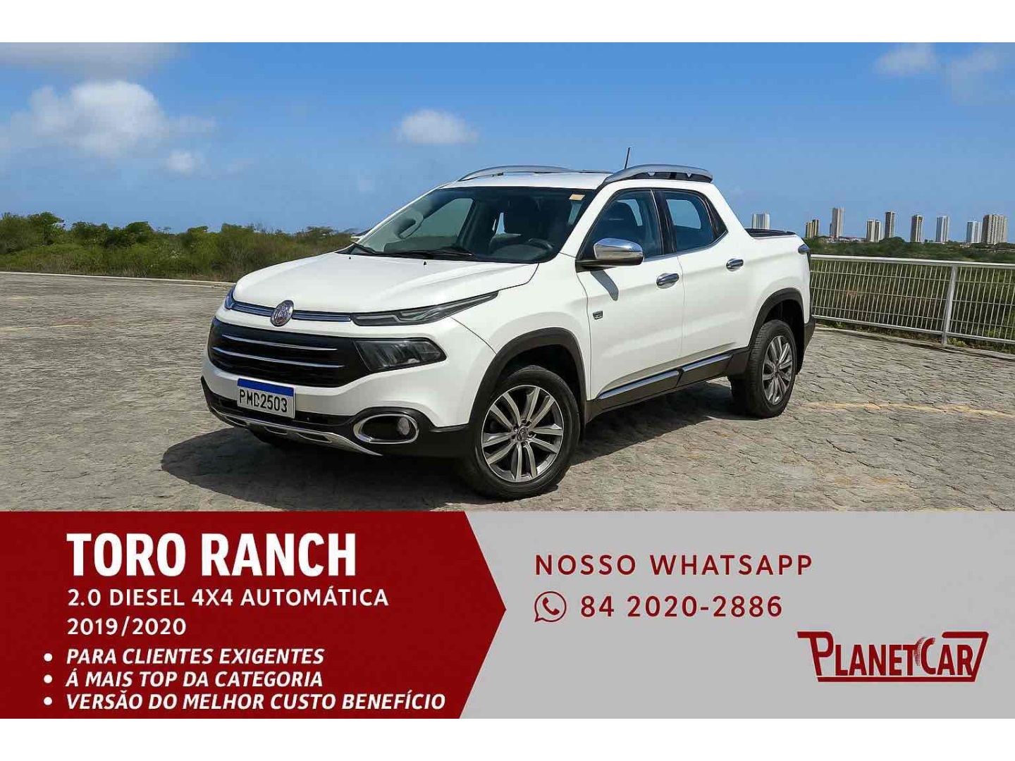 FIAT TORO 2.0 16V TURBO DIESEL RANCH 4WD AT9
