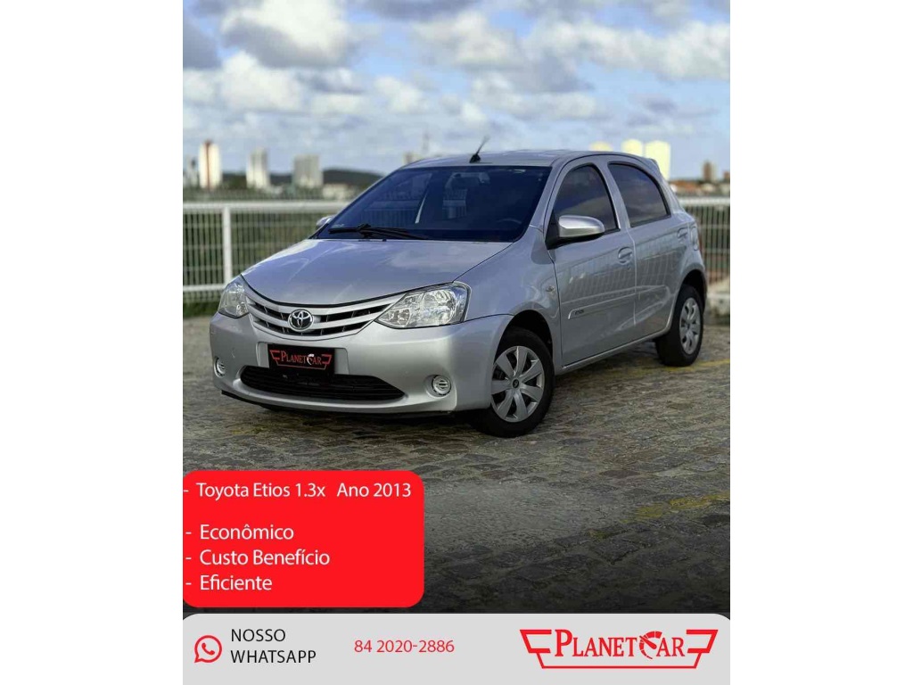 TOYOTA ETIOS 1.3 X 16V FLEX 4P MANUAL