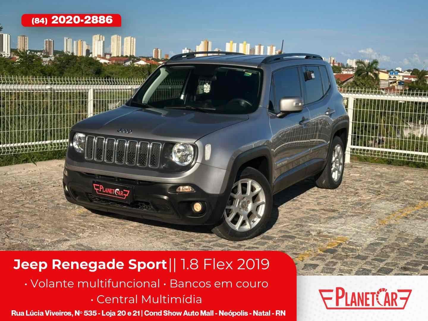 JEEP RENEGADE 1.8 16V FLEX SPORT 4P AUTOMÁTICO
