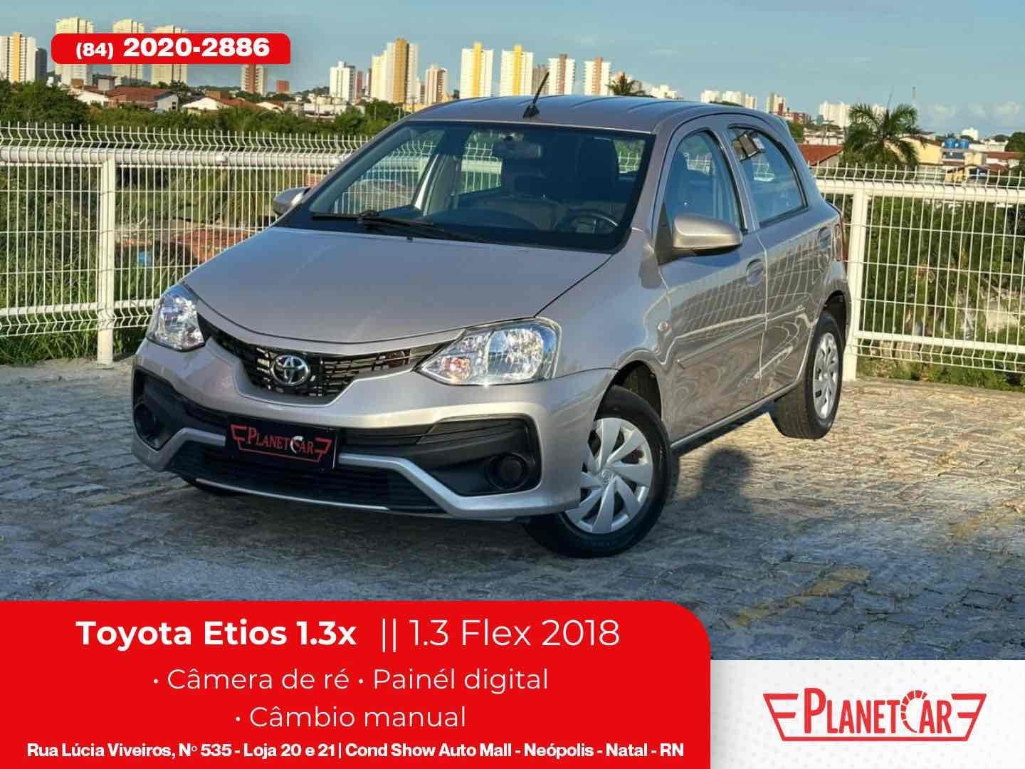 TOYOTA ETIOS 1.3 X 16V FLEX 4P MANUAL