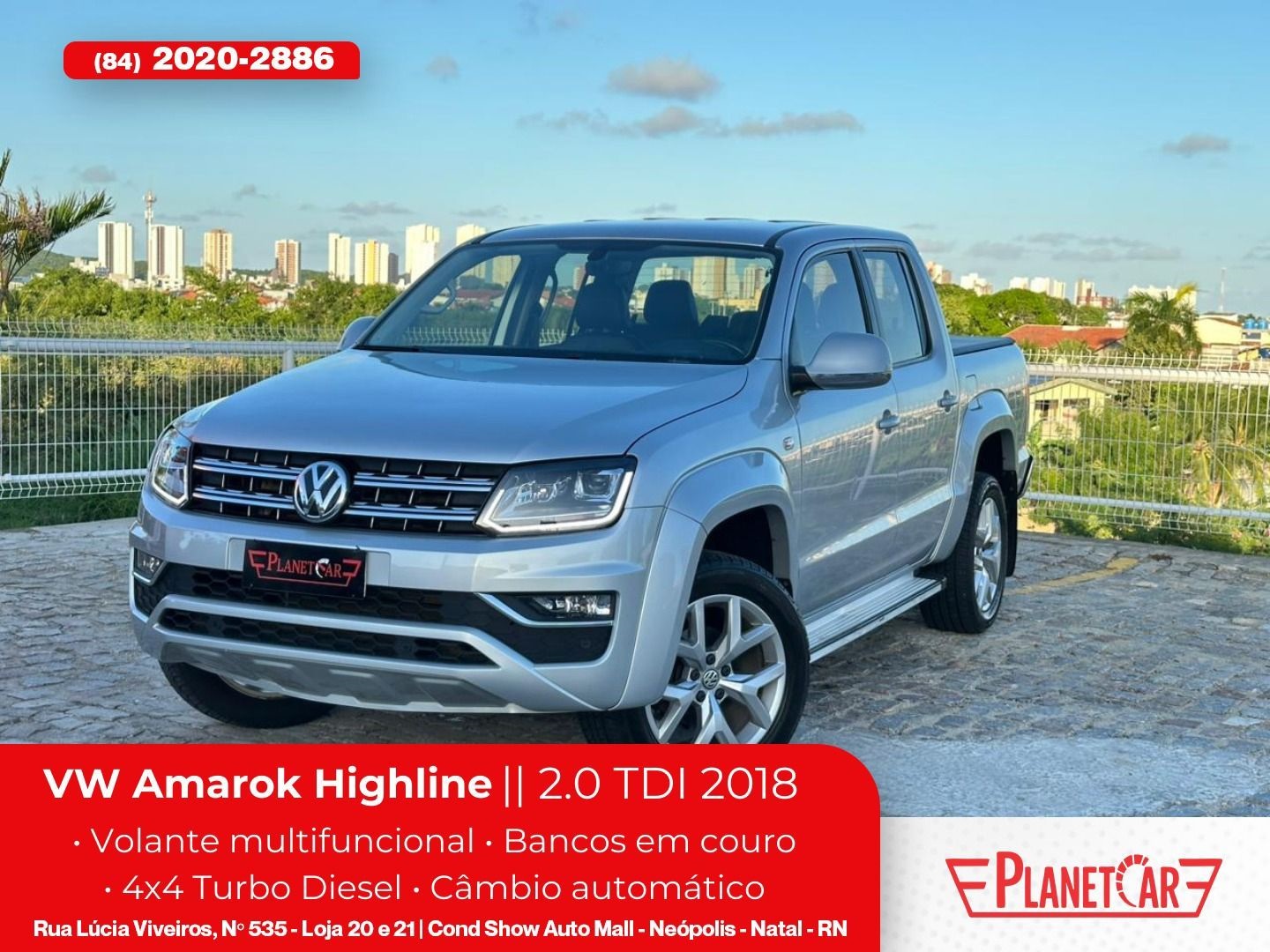 VOLKSWAGEN AMAROK 2.0 HIGHLINE 4X4 CD 16V TURBO INTERCOOLER DIESEL 4P AUTOMÁTICO