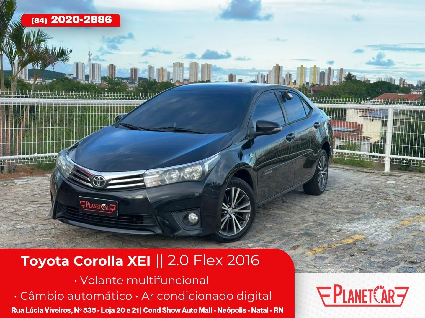 TOYOTA COROLLA 2.0 XEI 16V FLEX 4P AUTOMÁTICO