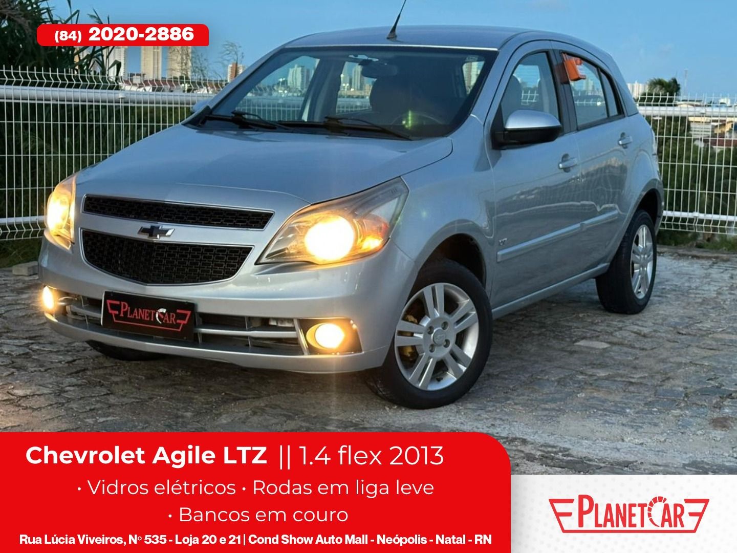 CHEVROLET AGILE 1.4 MPFI LTZ 8V FLEX 4P MANUAL