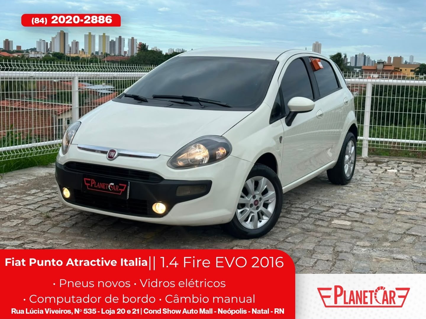 FIAT PUNTO 1.4 ATTRACTIVE 8V FLEX 4P MANUAL