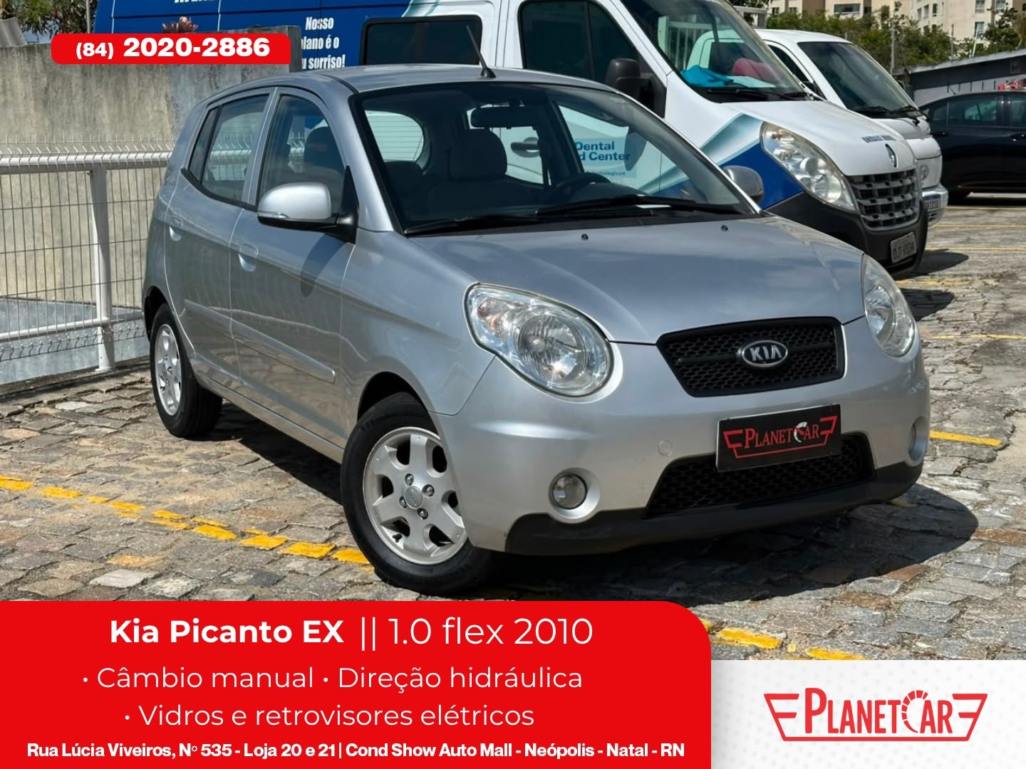 KIA PICANTO 1.0 EX 12V FLEX 4P MANUAL