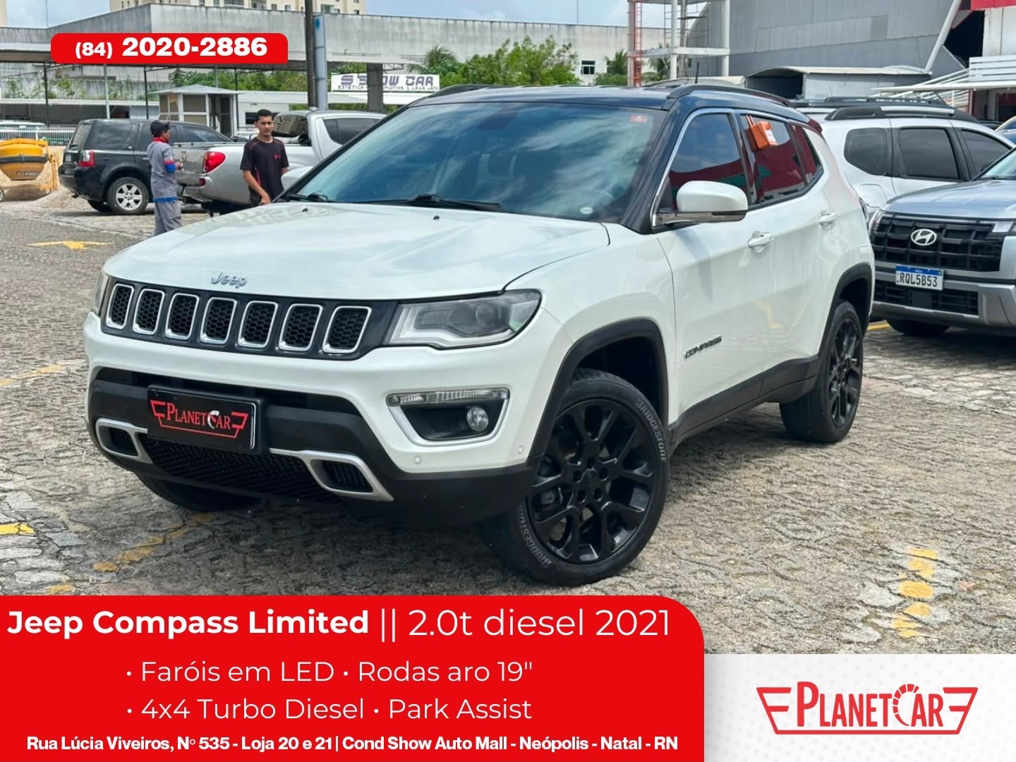 JEEP COMPASS 2.0 16V FLEX LIMITED AUTOMÁTICO