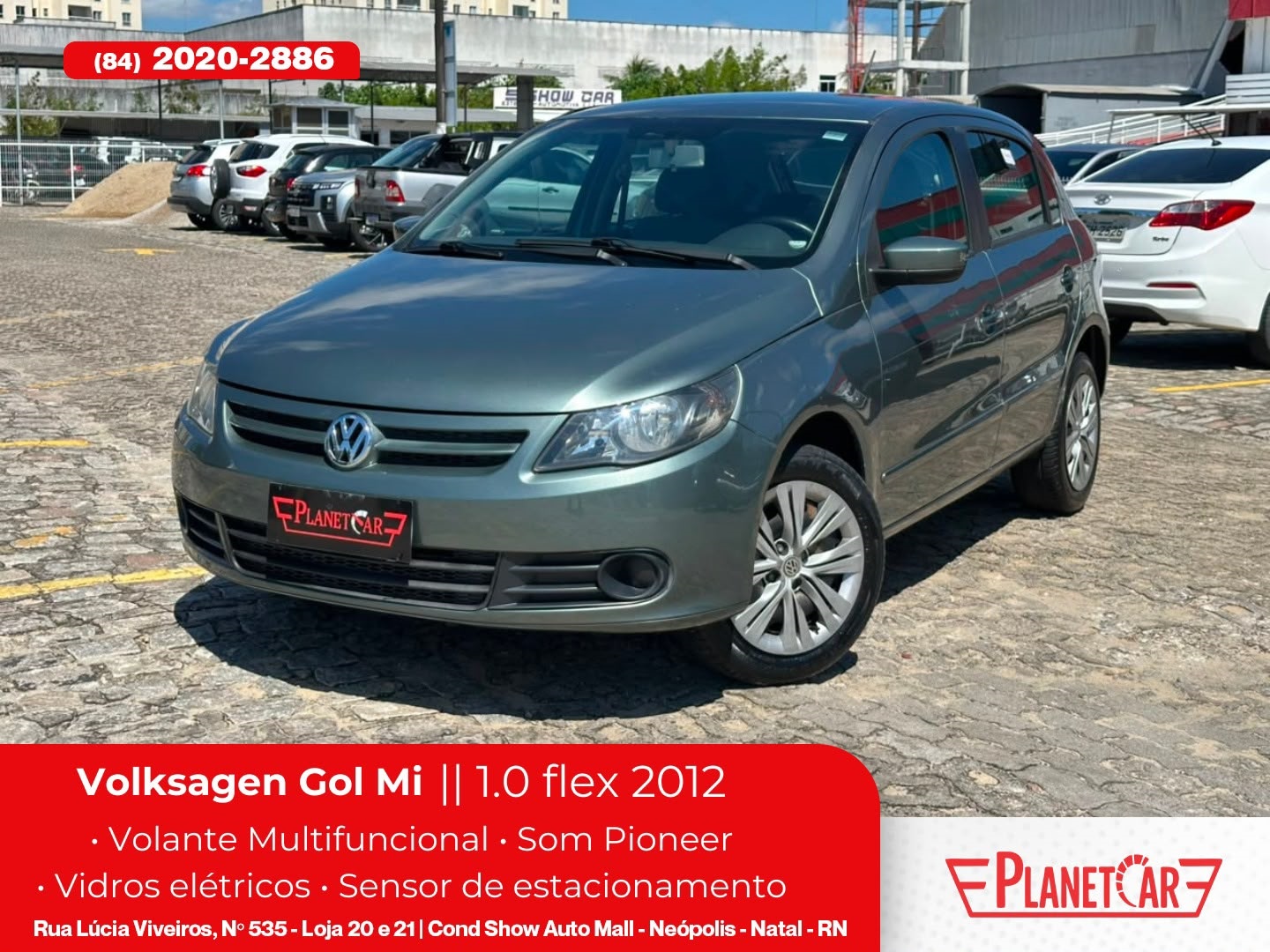 VOLKSWAGEN GOL 1.0 MI 8V FLEX 4P MANUAL G.V