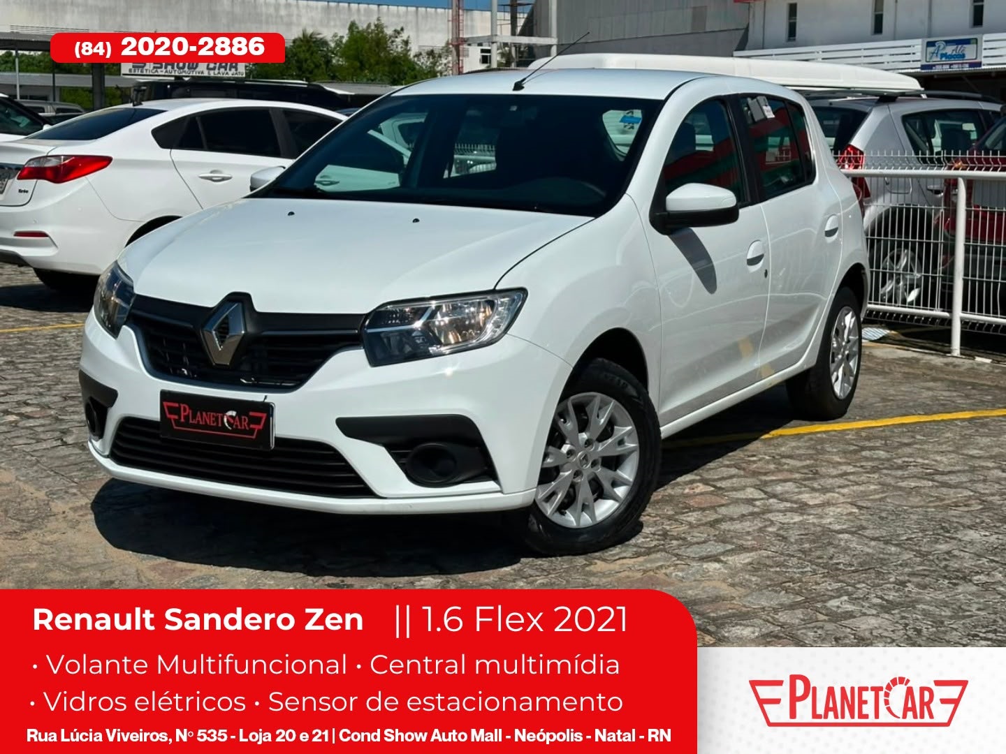 RENAULT SANDERO 1.6 16V SCE FLEX ZEN X-TRONIC
