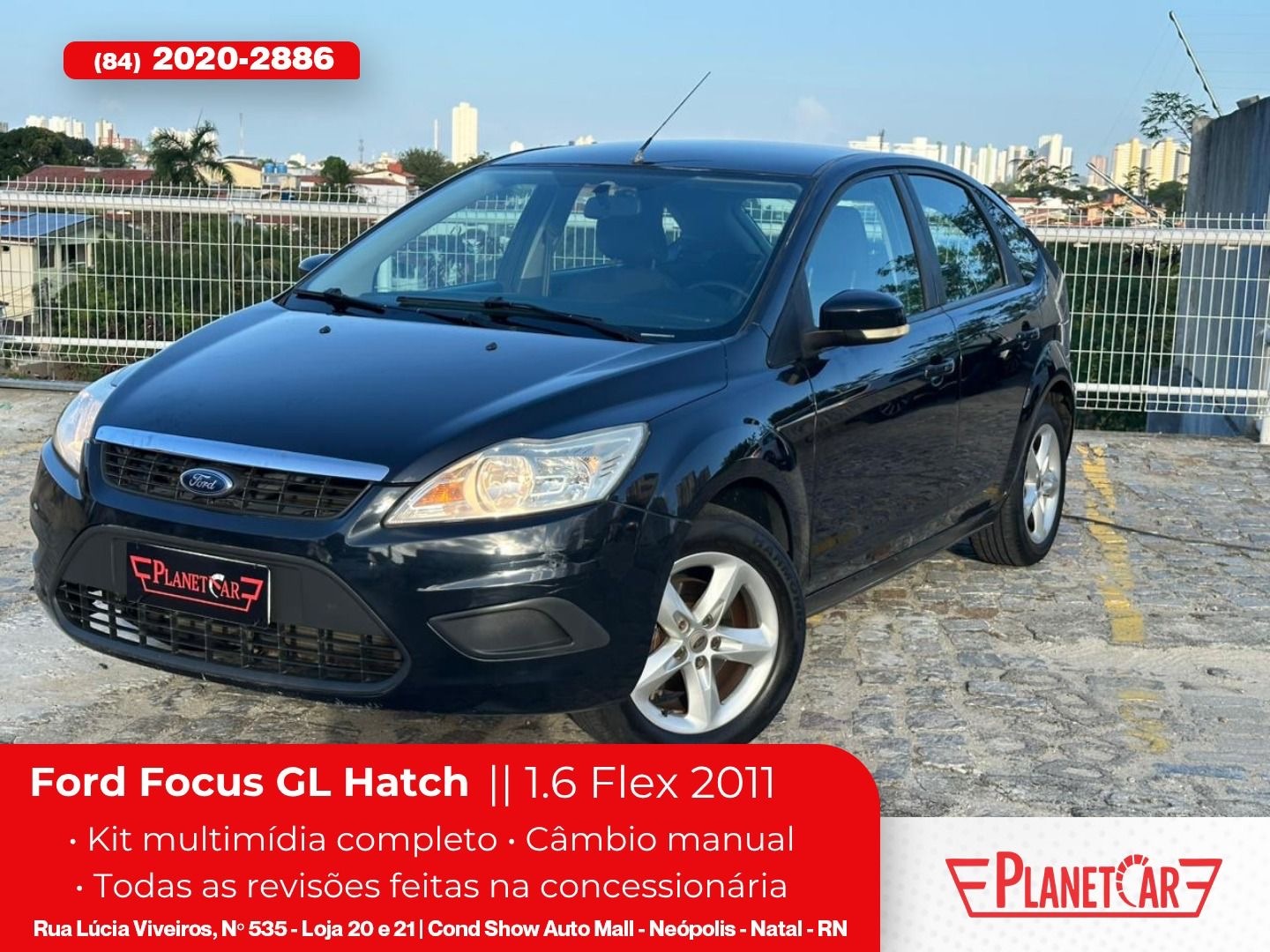 FORD FOCUS 1.6 GL 16V FLEX 4P MANUAL