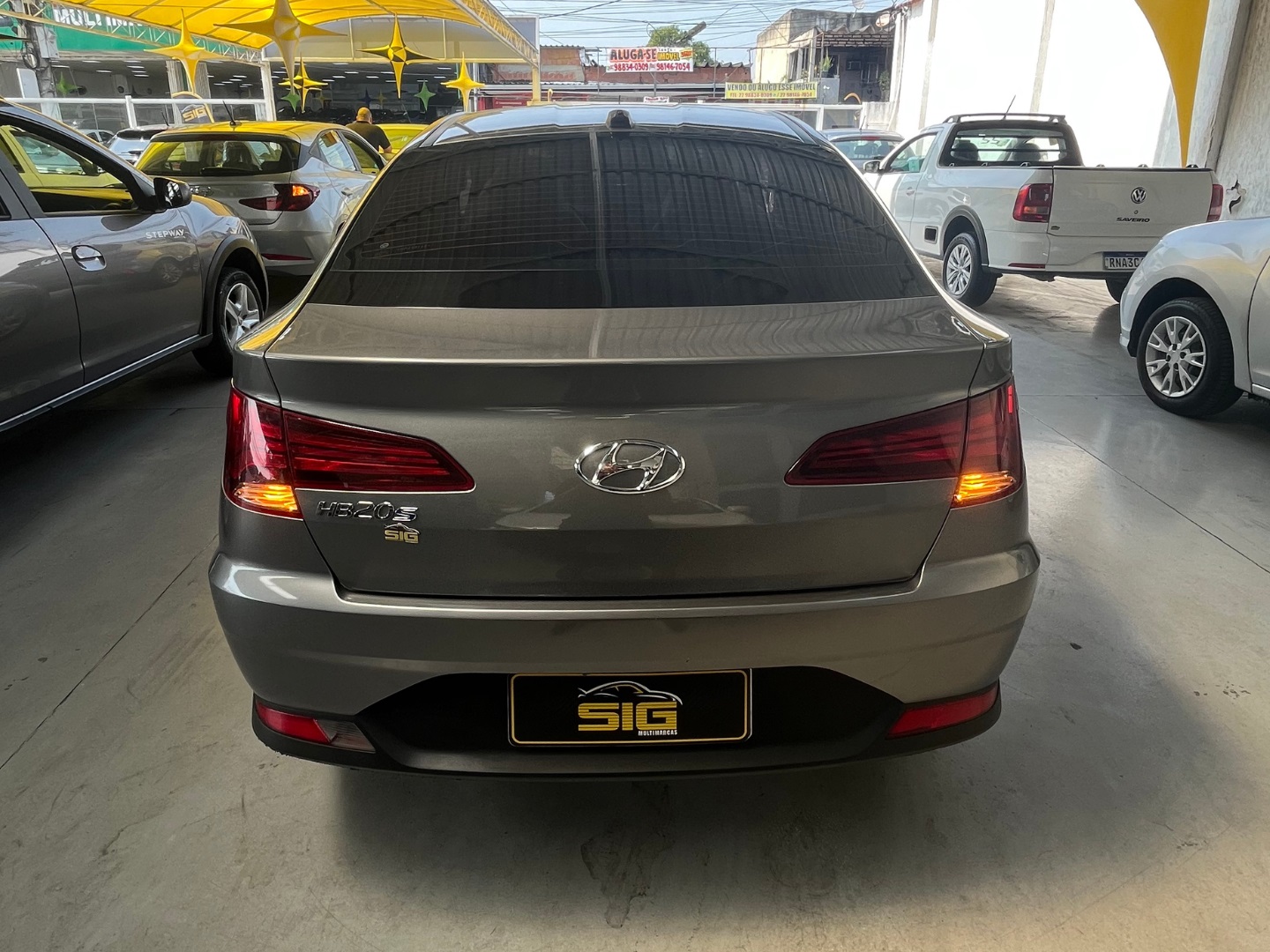 HYUNDAI HB20S 1.0 12V FLEX VISION MANUAL 2022 Cinza - Miniatura 5 - SIG Multimarcas