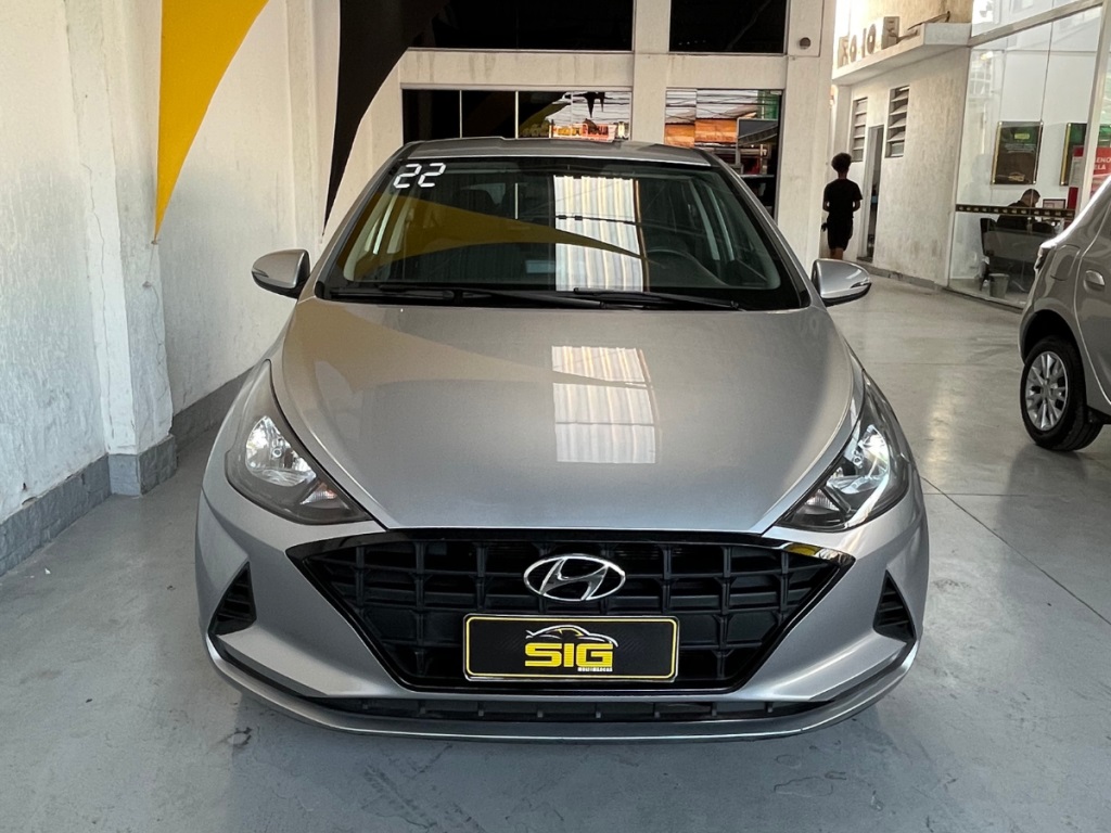 HYUNDAI HB20 1.0 12V FLEX VISION MANUAL 2022 Prata - Miniatura 2 - SIG Multimarcas