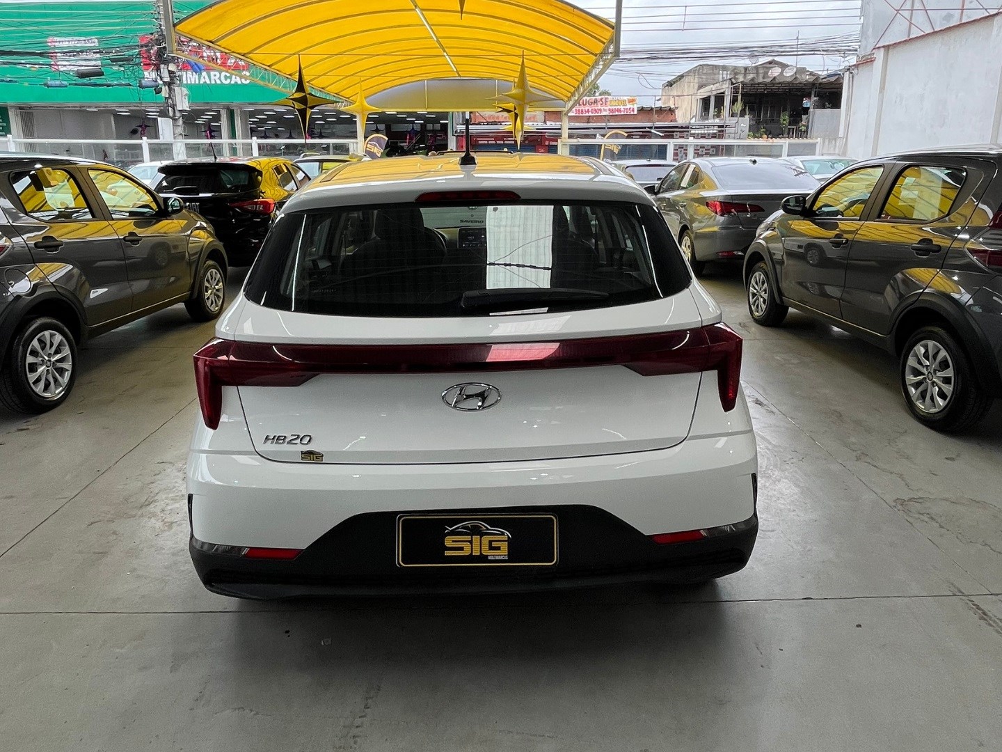 HYUNDAI HB20 1.0 12V FLEX COMFORT MANUAL 2023 Branco - Miniatura 5 - SIG Multimarcas