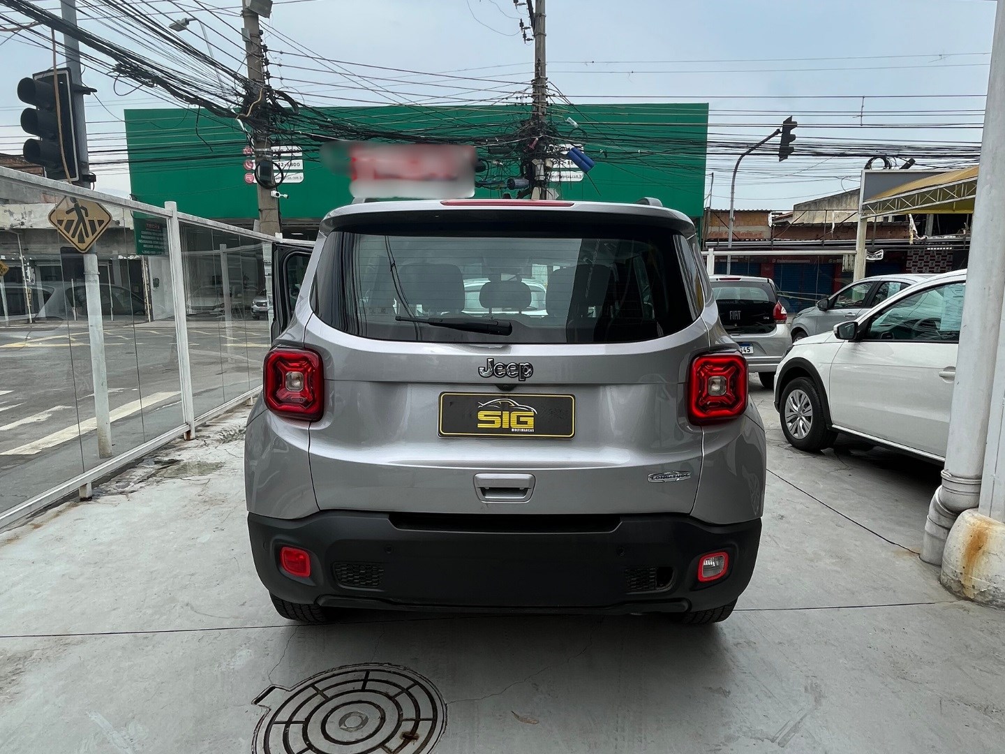 JEEP RENEGADE 1.8 16V FLEX LONGITUDE 4P AUTOMÁTICO 2021 Prata - Miniatura 5 - SIG Multimarcas