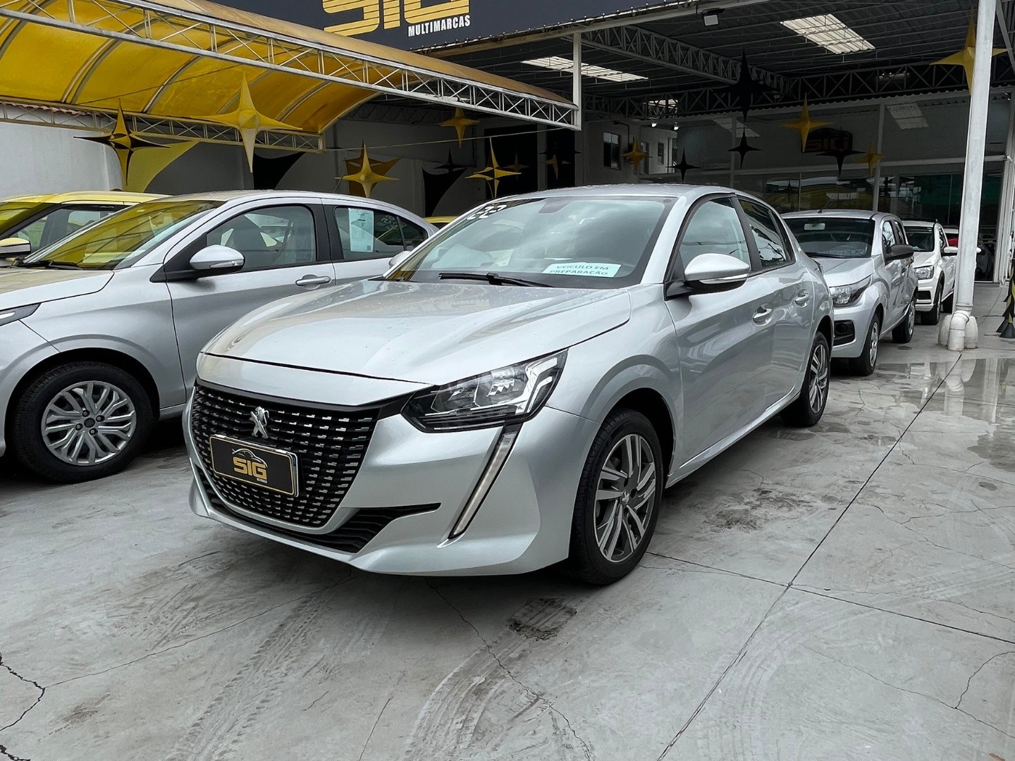 PEUGEOT 208 1.6 16V FLEX ALLURE AT6 2022 - Miniatura 3