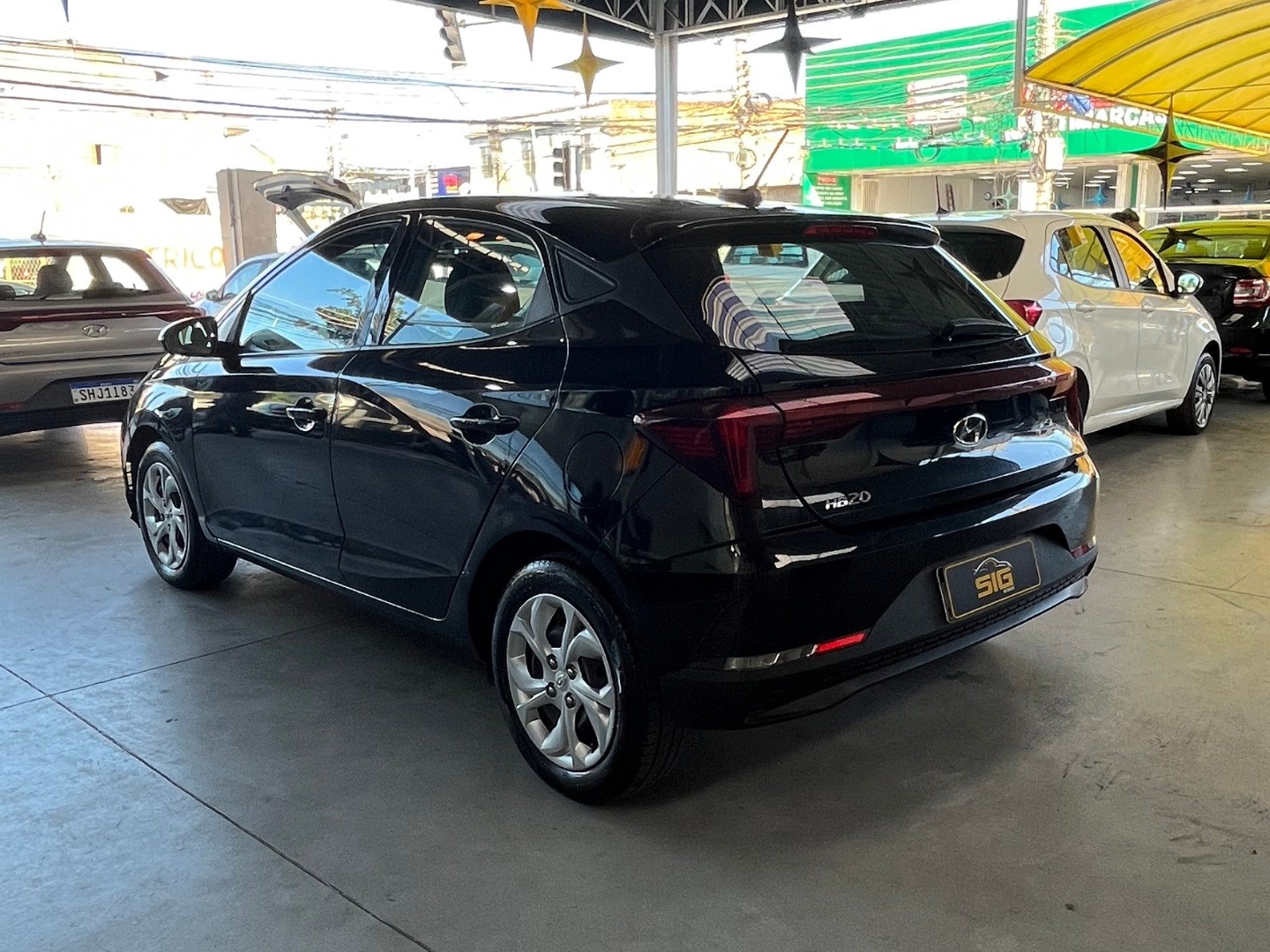 HYUNDAI HB20 1.0 12V FLEX COMFORT MANUAL 2023 Preto - Miniatura 7 - SIG Multimarcas
