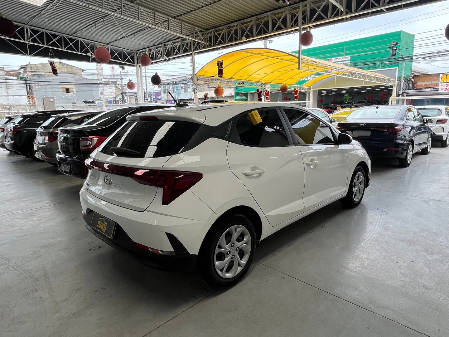 HYUNDAI HB20 1.0 12V FLEX COMFORT MANUAL 2024 Branco - Miniatura 7 - SIG Multimarcas