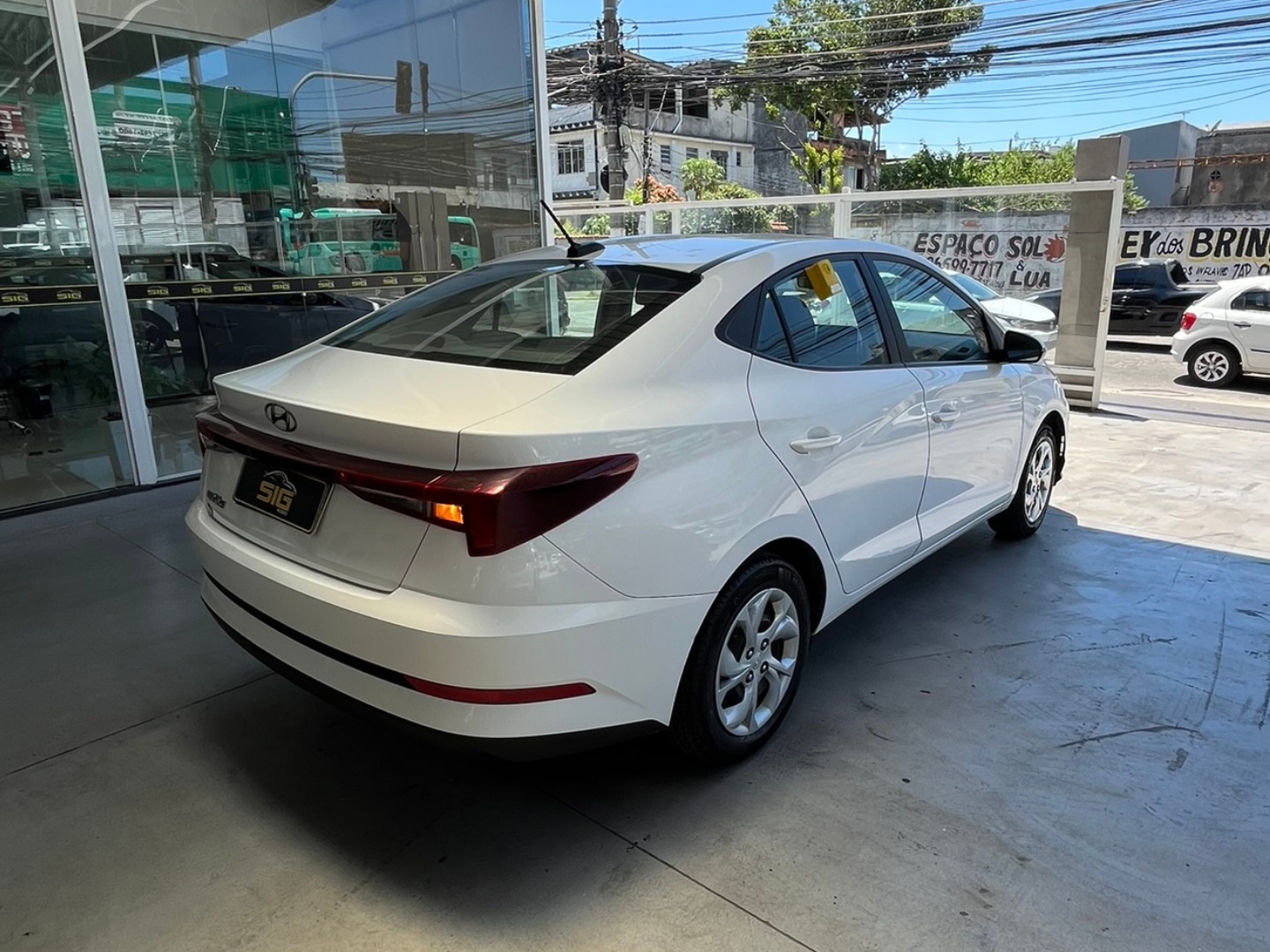 HYUNDAI HB20S 1.0 12V FLEX COMFORT MANUAL 2024 Branco - Miniatura 7 - SIG Multimarcas