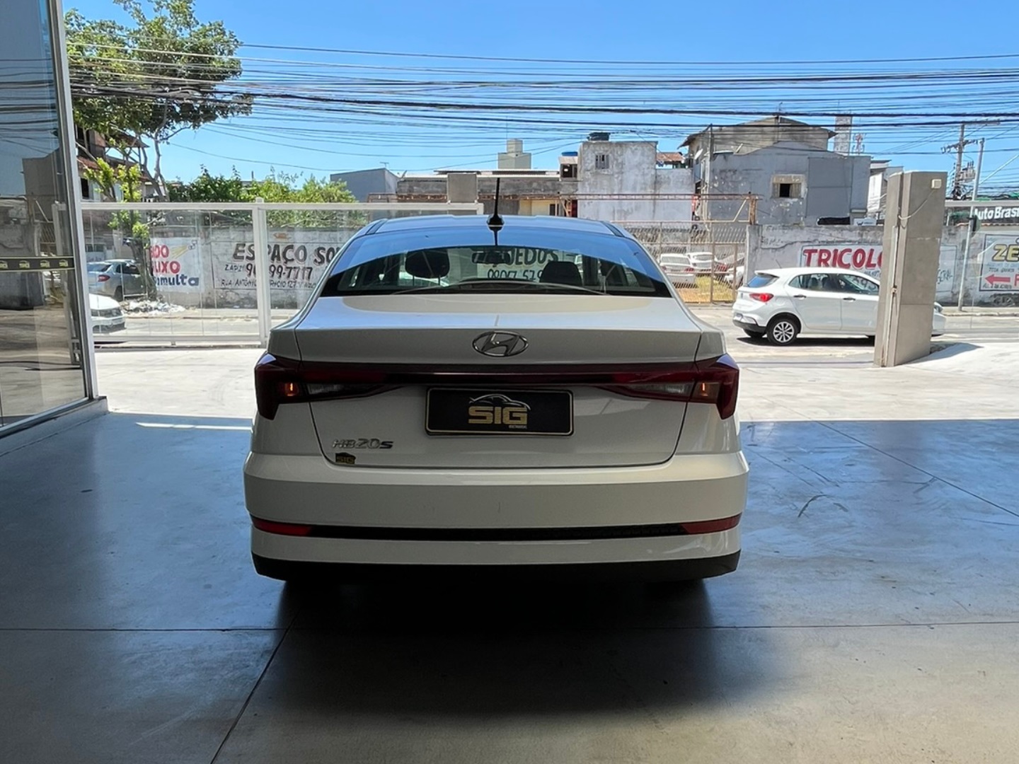 HYUNDAI HB20S 1.0 12V FLEX COMFORT MANUAL 2024 Branco - Miniatura 5 - SIG Multimarcas
