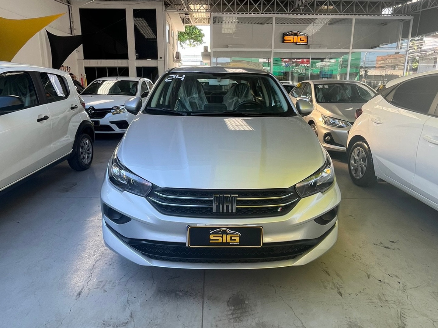 FIAT CRONOS 1.3 FIREFLY FLEX DRIVE MANUAL 2024 Prata - Miniatura 2 - SIG Multimarcas