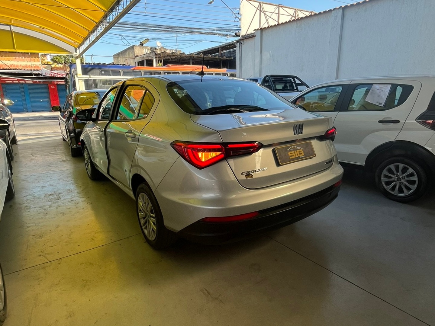 FIAT CRONOS 1.3 FIREFLY FLEX DRIVE MANUAL 2024 Prata - Miniatura 7 - SIG Multimarcas