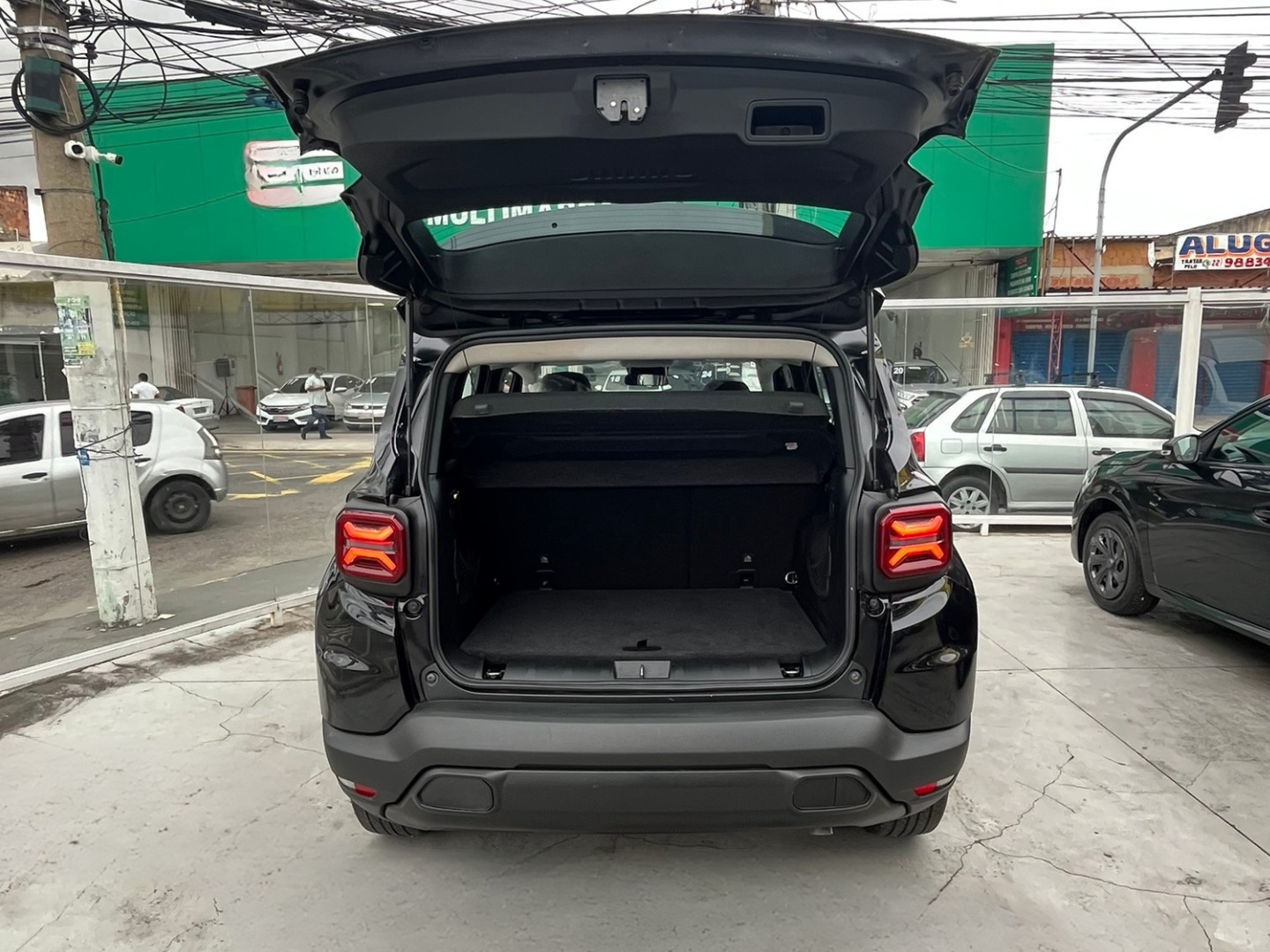 JEEP RENEGADE 1.3 T270 TURBO FLEX SPORT AT6 2023 Preto - Miniatura 8 - SIG Multimarcas