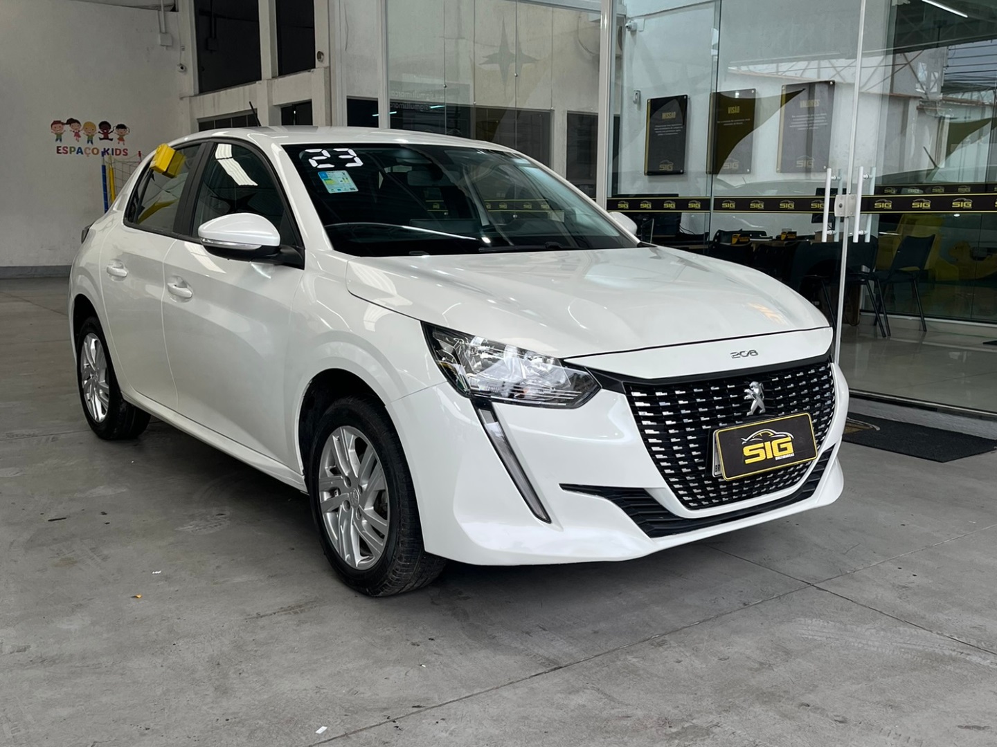 PEUGEOT 208 1.6 16V FLEX ALLURE AT6 2023 - Miniatura 3