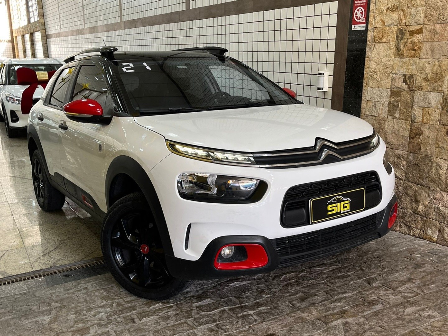 CITROEN C4 CACTUS 1.6 VTI 120 FLEX FEEL PACK EAT6 2021 - Imagem 1 - SIG Multimarcas